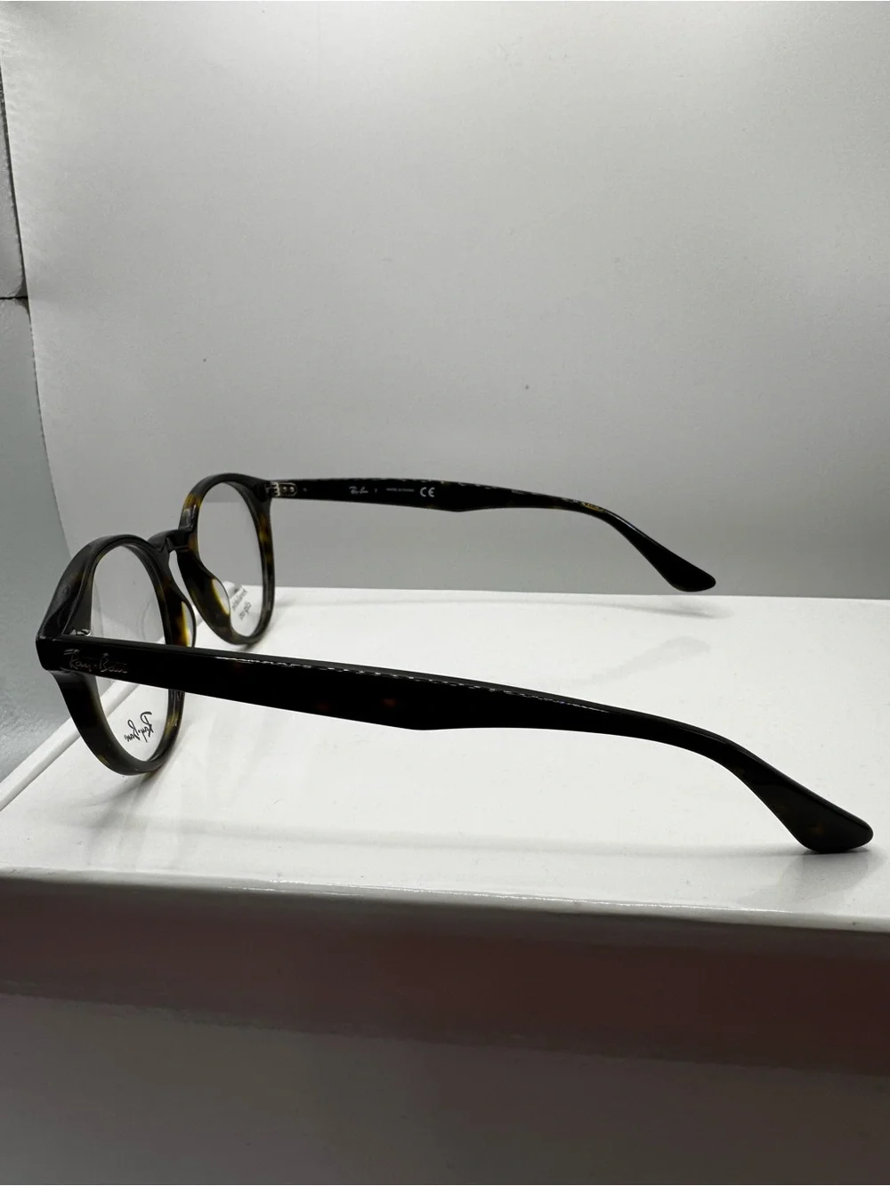 ⁠Ray-Ban RB 2180-V 2012 Eyeglasses Frames Havana Tortoise Round 49 21 145 Authen